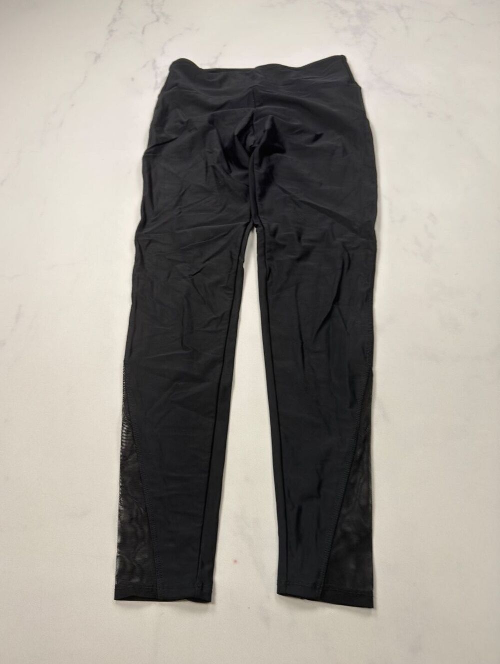 Onzie Leggings Black 2010s Athleisure Slim Fit - Womens M/L